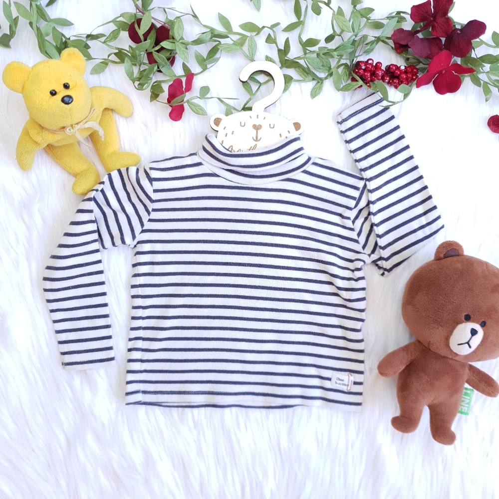 ZARA Baby Girl Turtleneck Sweatshirt 18-24M
